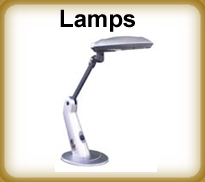 Fluorescent Desk Lamps